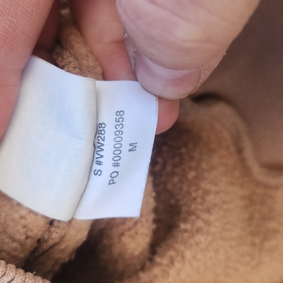 Vuori Restore Half Zip Sedona Brown Neutral Norm Hoodie Medium Athletic Comfy - Picture 7 of 8